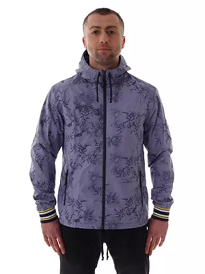 Buy Brunotti Hooded Jacket Between-Seasons Miranda Blau Blossoms Long Life • 63.86£