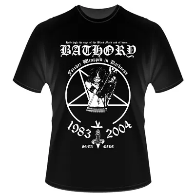 Buy Tribute To Quorthon Forsberg - Bathory T-Shirt, Swedish Black Metal Epic Viking • 14.77£