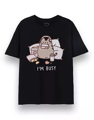 Buy Pusheen Black Short Sleeved T-Shirt (Unisex) • 16.95£