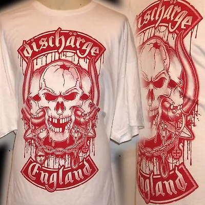 Buy Discharge Official 100% Unique  Punk T Shirt Xxxl Bad Clown Clothing • 16.99£