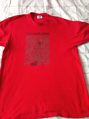 Buy Pearl Jam Band T-shirt - Eddie Vedder -vintage.. Size L..rare  • 17.50£