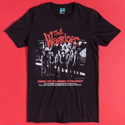 Buy Official The Warriors Armies Of The Night Black T-Shirt • 19.99£