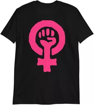 Buy Pink Pride Feminism T-Shirt LGBTQ+ Var Sizes S-5XL Female Gender Symbol • 16.99£