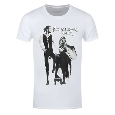 Buy Fleetwood Mac T-Shirt Rumours Album Official New White • 14.95£