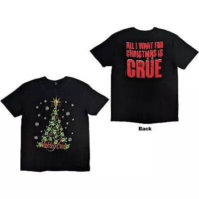 Buy Motley Crue Unisex T-Shirt: Xmas Crue (Back Print) OFFICIAL NEW  • 21.23£