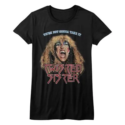 Buy Ladies Twisted Sister Not Gonna Take It Music Shirt • 23.19£