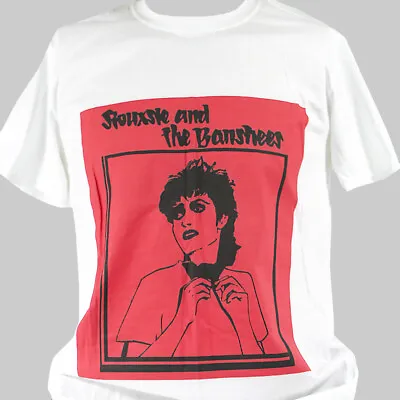 Buy Siouxsie And The Banshees Punk Rock White Unisex T-shirt S-3XL • 14.99£