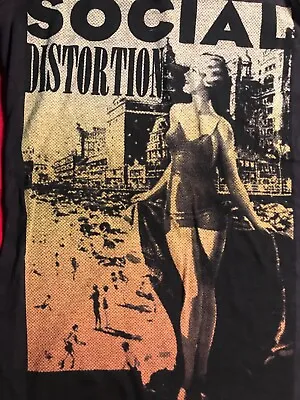 Buy Social Distortion Denial T-shirt Tank Women Used Small Retro Tour Authentic • 6.48£