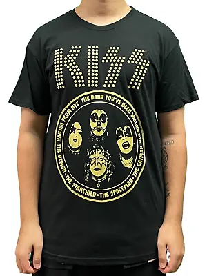 Buy Kiss Band Circle Official Unisex T Shirt Brand New Various Sizes • 12.79£