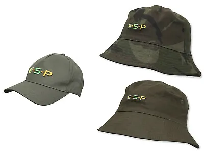 Buy ESP Baseball Style Cap Hat Or Bucket Hat Fishing Clothing • 12.49£