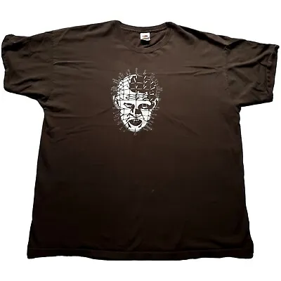 Buy Pinhead Hellraiser T-Shirt Fruit Of The Looms Brown Mens Size XXL 100% Cotton  • 22£