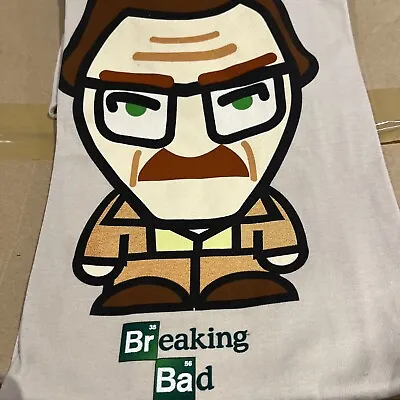 Buy Breaking Bad T-shirt Mens Large Beige Gildan Heisenberg Plastic Head Cotton • 7.99£