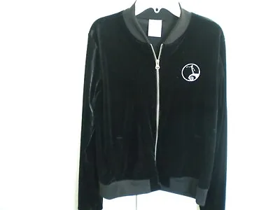 Buy THE NIGHTMARE BEFORE CHRISTMAS PUMPKIN KING WOMENS VELOUR JACKET Size Small • 33.75£