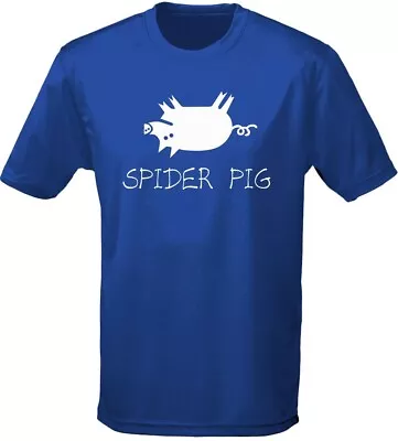 Buy Spider Pig Mens T-Shirt 10 Colours (S-3XL) By Swagwear • 10.24£