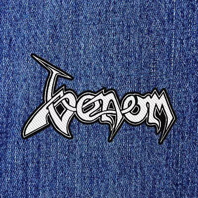 Buy Venom - Logo - Cut Out  (new) Sew On Patch Official Band Merch • 4.75£