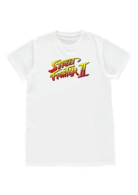 Buy Street Fighter 2 Logo Video Game Arcade Mens Womens Unisex T-shirt Birthday Gift • 11.99£