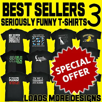 Buy Funny Men's T-Shirts Novelty T Shirts Joke T-shirt Clothing Tshirt Tee Shirt 3 • 8.95£