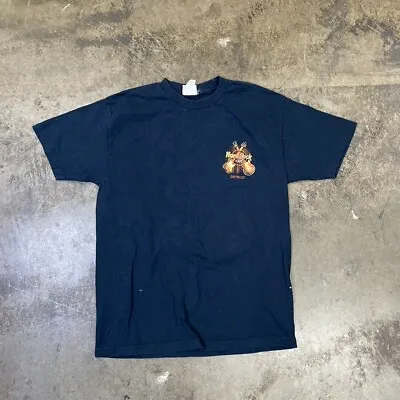 Buy Hard Rock Cafe Detroit T-Shirt Mens USA 90s Graphic Tee, Navy Blue Large • 20£
