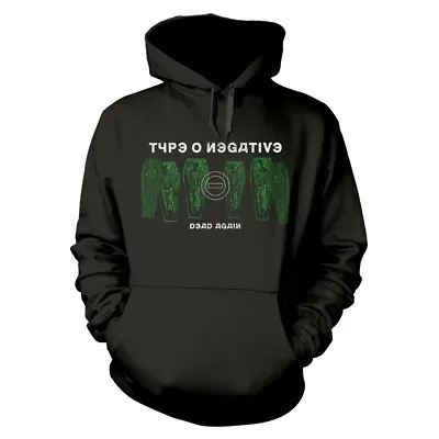 Buy TYPE O NEGATIVE - DEAD AGAIN COFFINS BLACK Hooded Sweatshirt Small • 43.82£