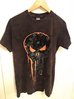 Buy Marvel Vintage Mad Engine The Punisher Mens Black T-Shirt Size Large • 15£