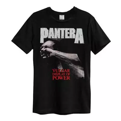 Buy Amplified Unisex Adult Vulgar Display Of Power Pantera T-Shirt GD700 • 30.59£