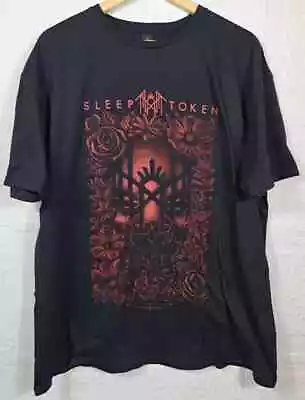 Buy Sleep Token The Black Heart Official Band Music T Shirt Size L • 17.99£
