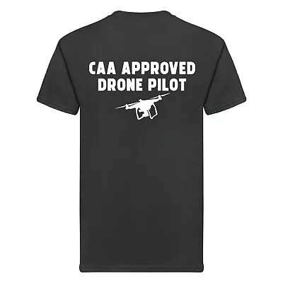 Buy Drone Pilot CAA Approved Drone Quadcopter Flying Pilot T-Shirt • 9.95£