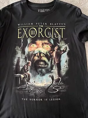 Buy Genuine Fright Rags The Exorcist III  T-shirt Medium Black • 45£