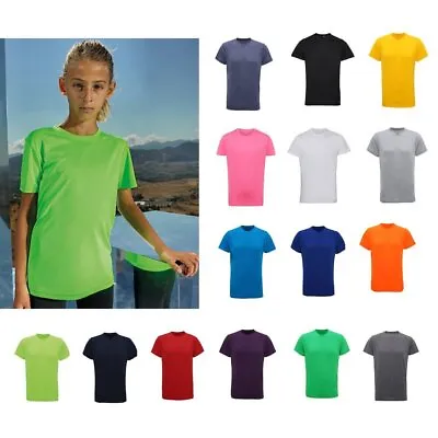 Buy TriDri Kids Performance T-Shirt (TR10B) - Sports Running Jogging Activewear • 7.69£