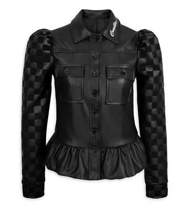 Buy Disney Leather Cruella Live Action Jacket For Women • 65.20£