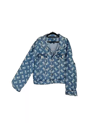 Buy PrettyLittleThing - Denim Jacket - Size  16 Oversized - Excellent Condition  • 10£