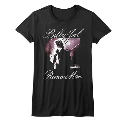 Buy Billy Joel Piano Man Live Womens T Shirt Pop Music Album Cover Concert Merch Top • 24.59£