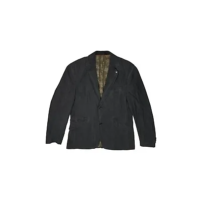 Buy Adam JC Scandanavian Denim House Jacket Mens Large Faded Black • 24.99£