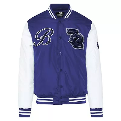 Buy Brave Soul Brody Mens Polyester Athletic Classic Varsity Jacket Regular Fit • 37.99£
