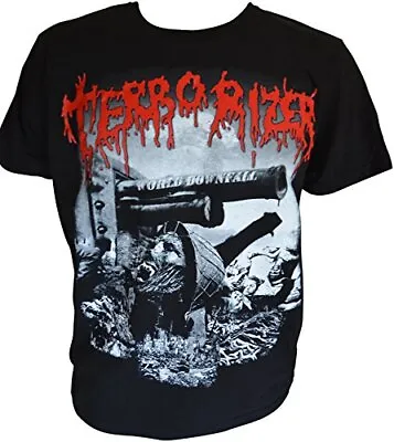 Buy Terrorizer T/S World Downfall (Xl) T-Shirt NEW • 24.53£