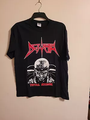 Buy Desolator Total Attack Shirt Size L Thrash Metal Slayer Exodus Onslaught Xentrix • 15£