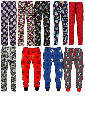 Buy Mens Character Pyjama Bottoms Cotton Sleep Lounge Pants Mixed Designs S - 3XL • 5.99£