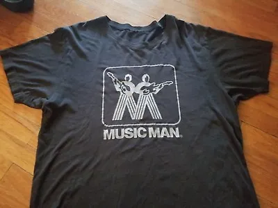 Buy Music Man Vintage 70s Tee Shirt Rare Original Stingray Bass Rock Indie Punk Xl  • 177.74£