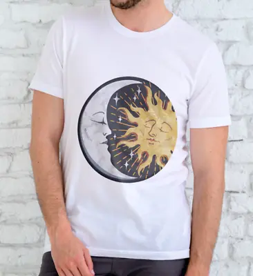 Buy Sun And Moon Tops & Tees Moon Phase Unisex Adult Clothing Graphic T-shirts  • 8.99£