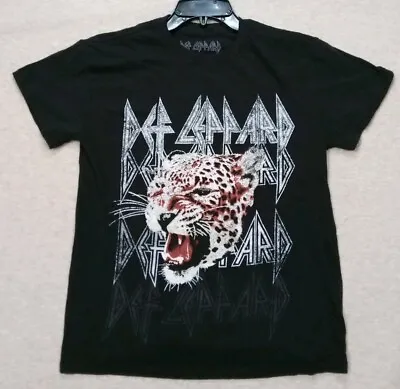 Buy Def Leppard Shirt 80s 90s Official Merch Heavy Metal Rock Band Womens Small Tee • 9.46£