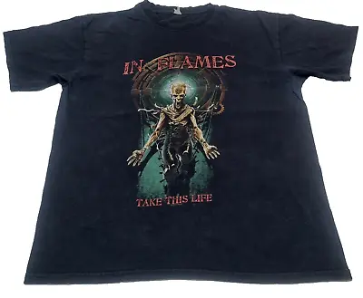 Buy In Flames Take This Life 2006 Tour T Shirt - Anvil L - Free Post AU Or Syd P/Up • 41.39£