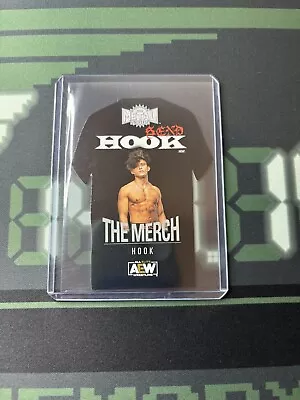 Buy HOOK Card The Merch Die-Cut Card TM-3 Aew 2022 Skybox Metal Universe T Shirt • 5.99£