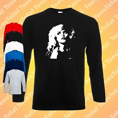 Buy Blondie Debbie Harry Long Sleeve T-Shirt Retro 70s Disco Punk • 18.99£