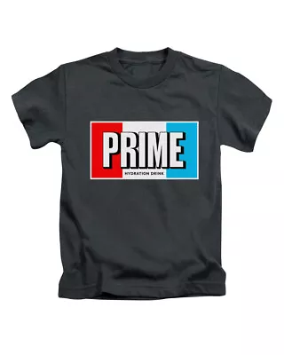 Buy Prime Kids T-Shirt KSI Logan Paul Hydration Energy Boys Girls (Multicoloured) • 6.95£