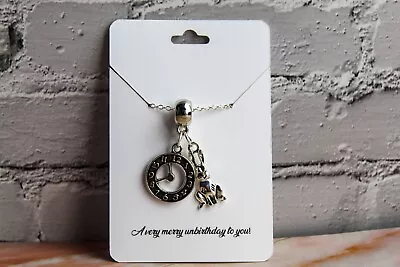 Buy Alice In Wonderland Necklace Charm Necklace Jewellery Gift UK Disney Hare Mad • 4.99£
