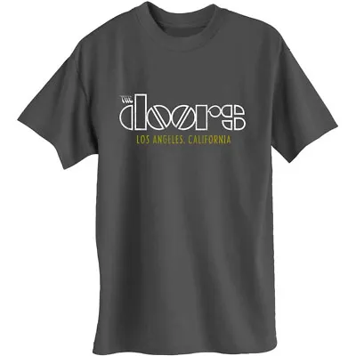 Buy The Doors LA California Grey T-Shirt OFFICIAL • 14.89£