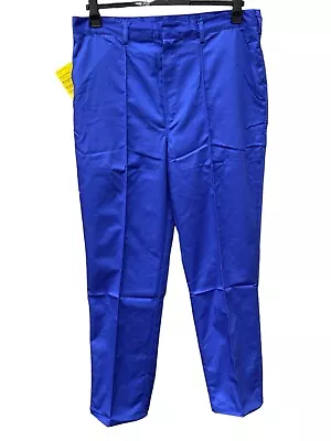 Buy Dickies Trousers Workwear Pockets Blue  Regular Size 40R • 20£