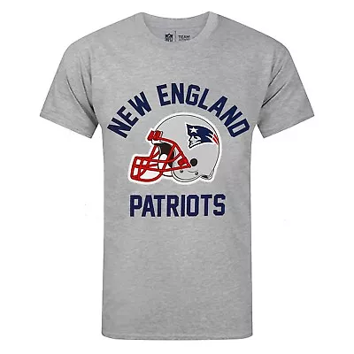 Buy NFL Mens New England Patriots Helmet T-Shirt NS5793 • 15.07£