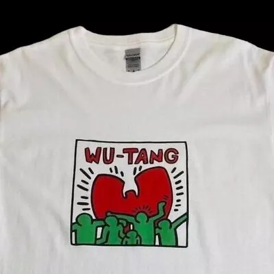 Buy Keith Haring Wu Tang Graphic T-Shirt Men’s Medium  • 15£