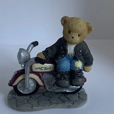 Buy Cherished Teddies Rocky #118322M 2004 Motorcycle Leather Jacket Rider Freedom • 9.25£